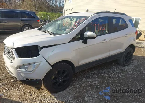 2019 Ford Ecosport Se from USA, damaged, VIN MAJ6S3GL8KC280604